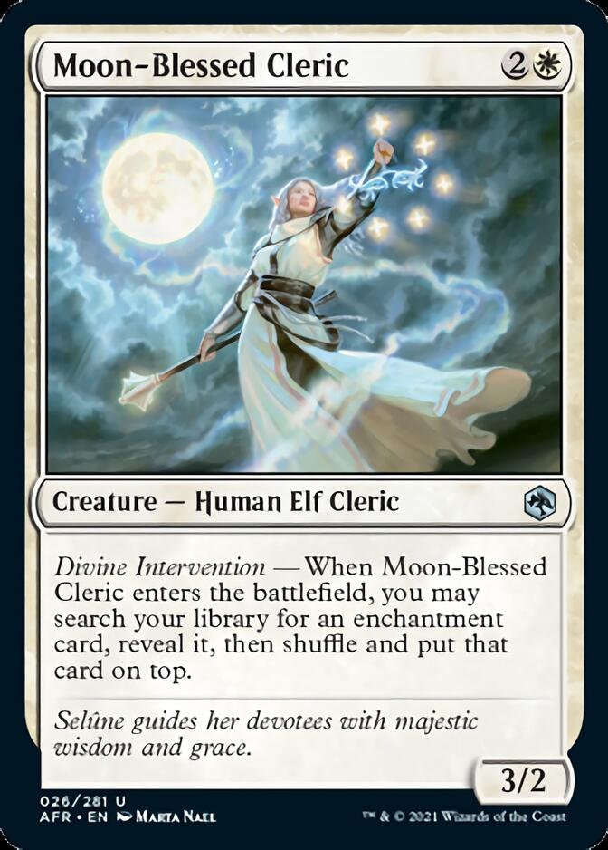 Moon-Blessed Cleric [Dungeons & Dragons: Adventures in the Forgotten Realms] | Total Play