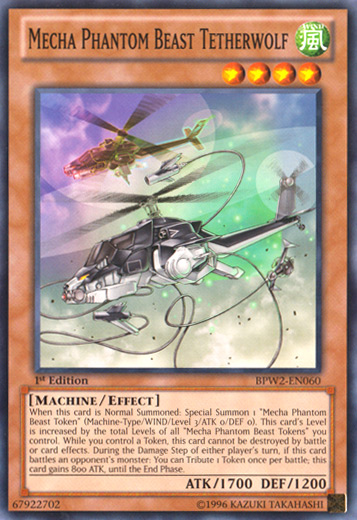 Mecha Phantom Beast Tetherwolf [BPW2-EN060] Common | Total Play