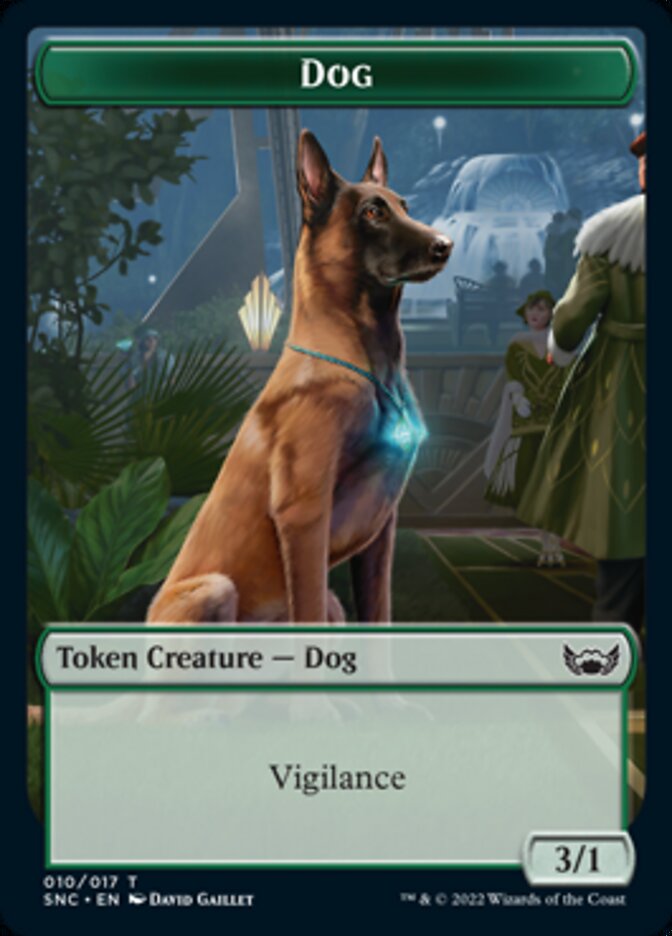 Dog Token [Streets of New Capenna Tokens] | Total Play