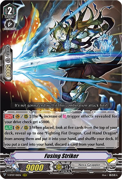 Fusing Striker (V-BT07/011EN) [Infinideity Cradle] | Total Play