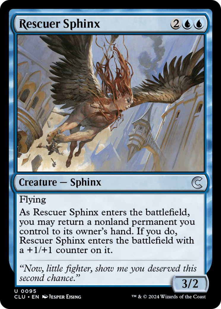 Rescuer Sphinx [Ravnica: Clue Edition] | Total Play