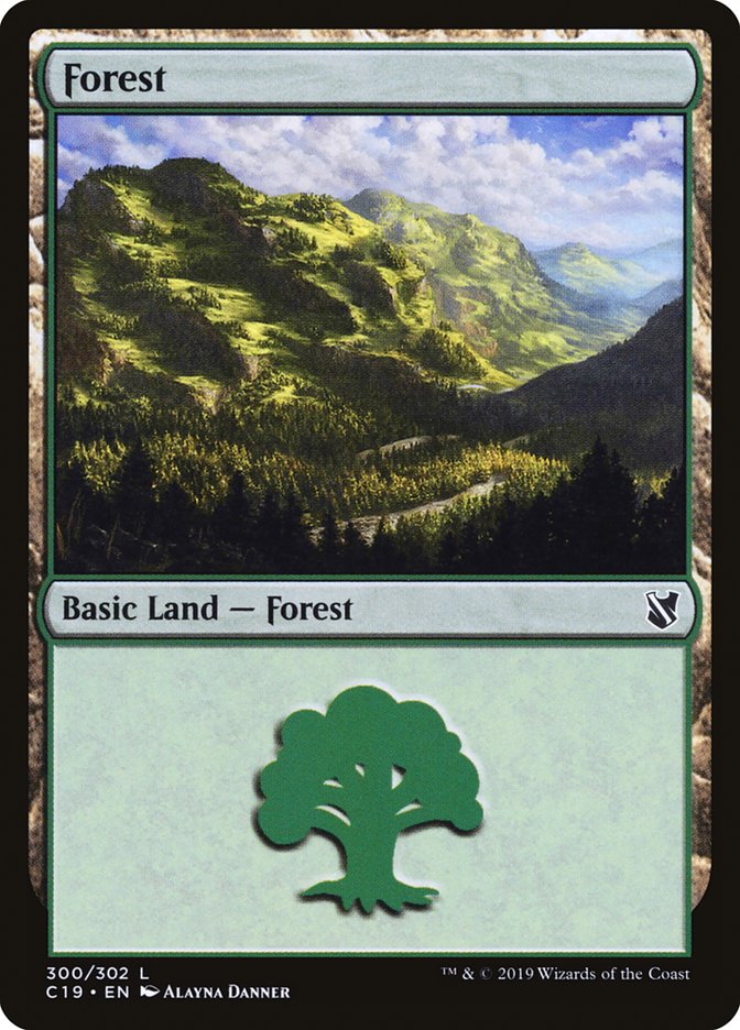 Forest (300) [Commander 2019] | Total Play