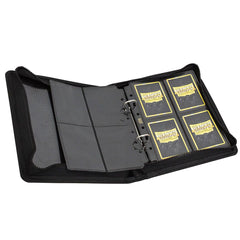 Dragon Shield: Card Codex Zipster Binder - Black (Small) | Total Play