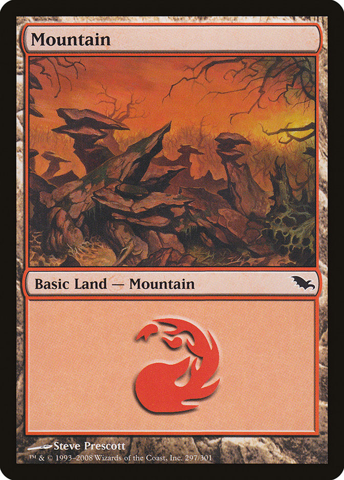 Mountain (297) [Shadowmoor] | Total Play