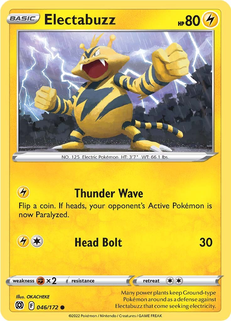 Electabuzz (046/172) [Sword & Shield: Brilliant Stars] | Total Play