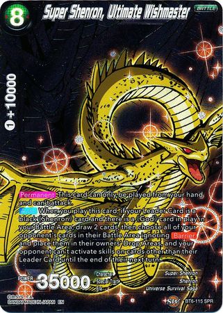 Super Shenron, Ultimate Wishmaster (SPR) (BT6-115) [Destroyer Kings] | Total Play