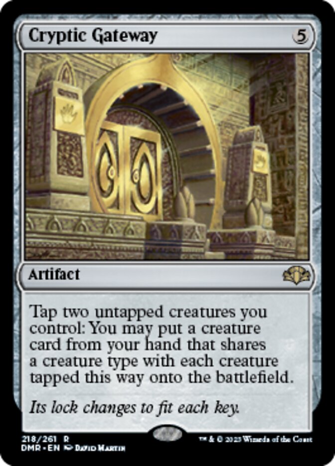 Cryptic Gateway [Dominaria Remastered] | Total Play