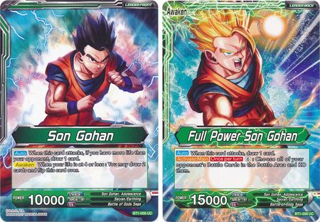 Son Gohan // Full Power Son Gohan (BT1-058) [Galactic Battle] | Total Play