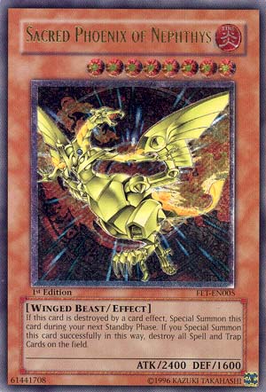 Sacred Phoenix of Nephthys [FET-EN005] Ultimate Rare | Total Play