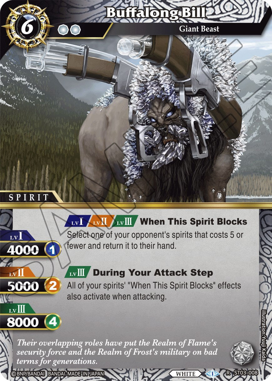 Buffalong Bill (ST03-008) [Starter Deck 03: Aegis of the Machine] | Total Play
