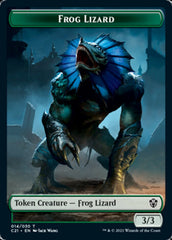Frog Lizard // Elephant Double-Sided Token [Commander 2021 Tokens] | Total Play