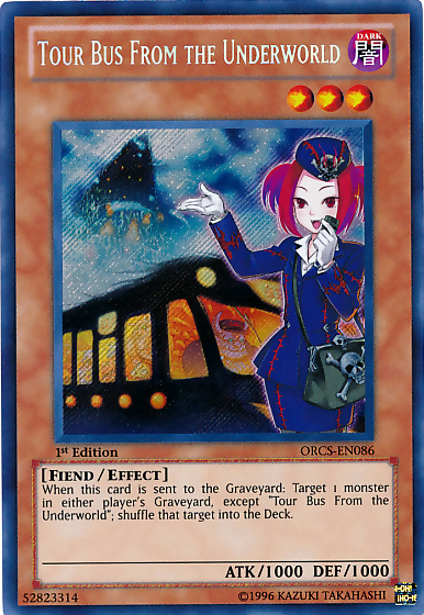 Tour Bus From the Underworld [ORCS-EN086] Secret Rare | Total Play