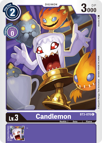 Candlemon [BT3-076] [Release Special Booster Ver.1.5] | Total Play
