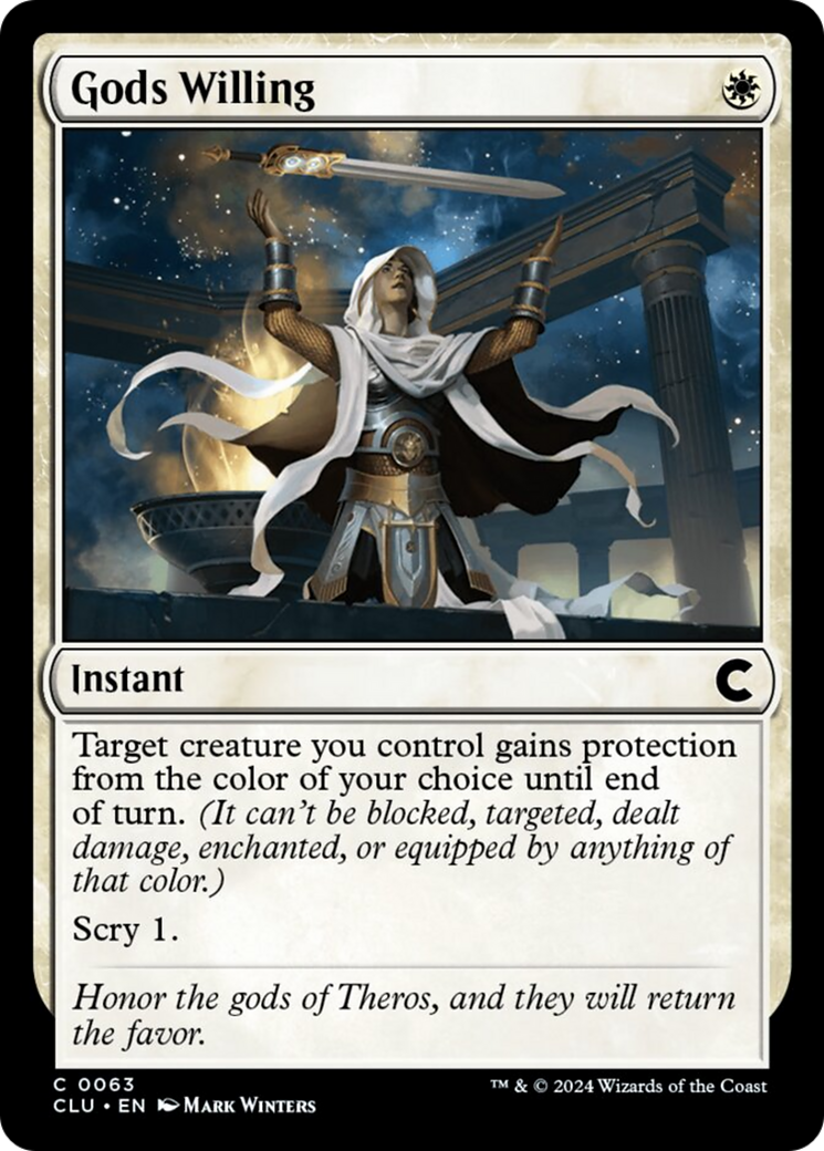 Gods Willing [Ravnica: Clue Edition] | Total Play