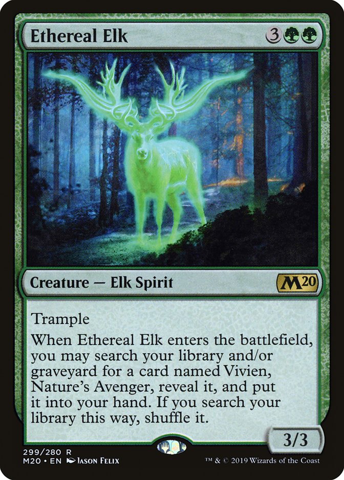 Ethereal Elk [Core Set 2020] | Total Play