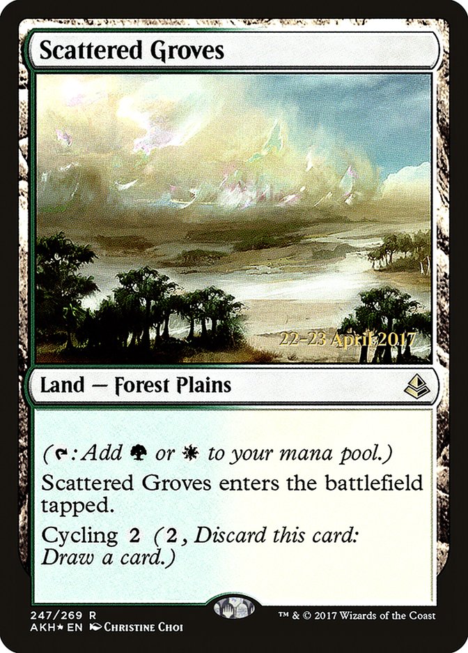 Scattered Groves [Amonkhet Prerelease Promos] | Total Play