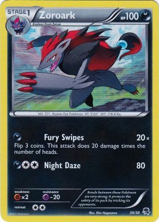 Zoroark (30/30) [Black & White: Trainer Kit - Zoroark] | Total Play