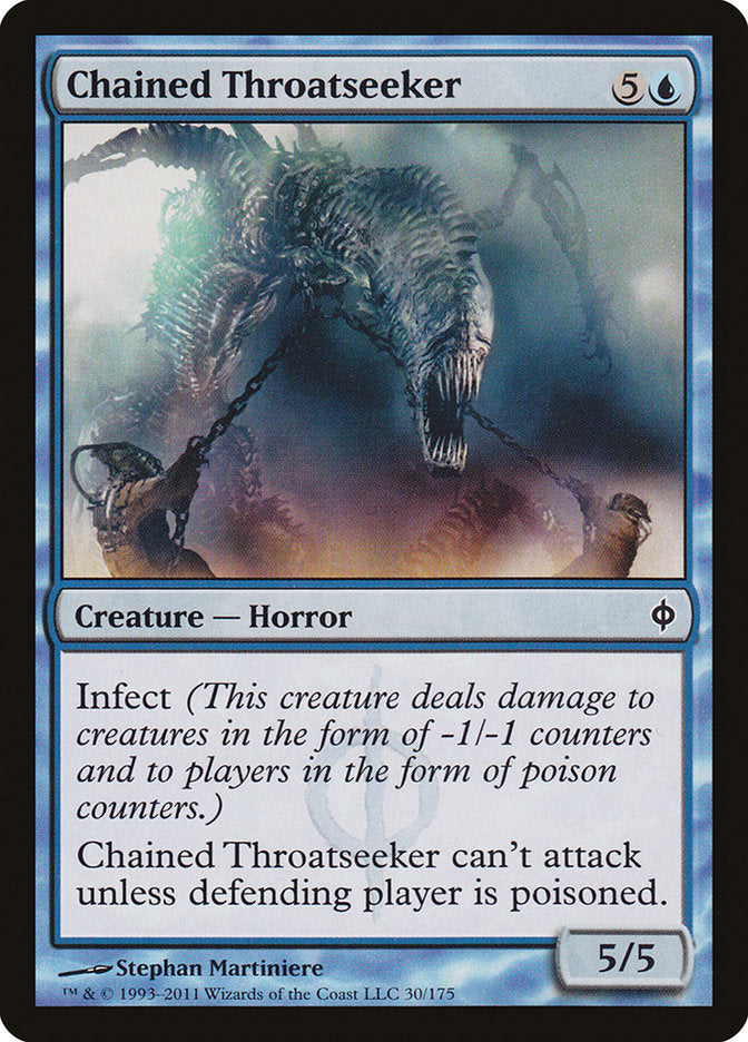 Chained Throatseeker [New Phyrexia] | Total Play