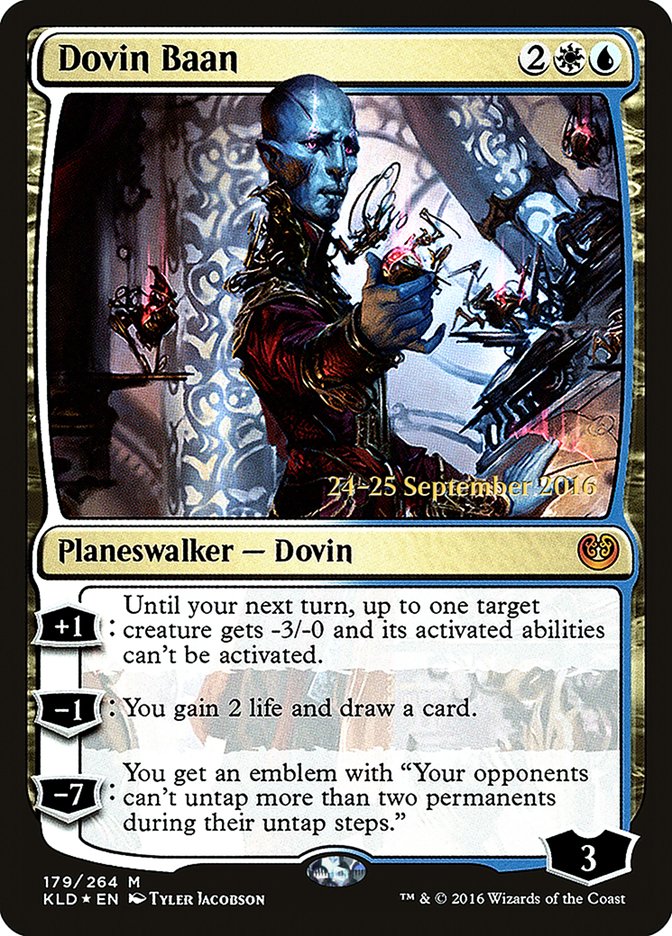 Dovin Baan [Kaladesh Prerelease Promos] | Total Play