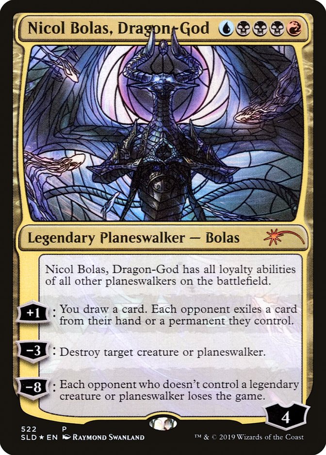 Nicol Bolas, Dragon-God (Stained Glass) [Secret Lair Drop Promos] | Total Play