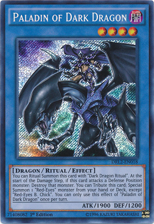 Paladin of Dark Dragon [DRL2-EN018] Secret Rare | Total Play