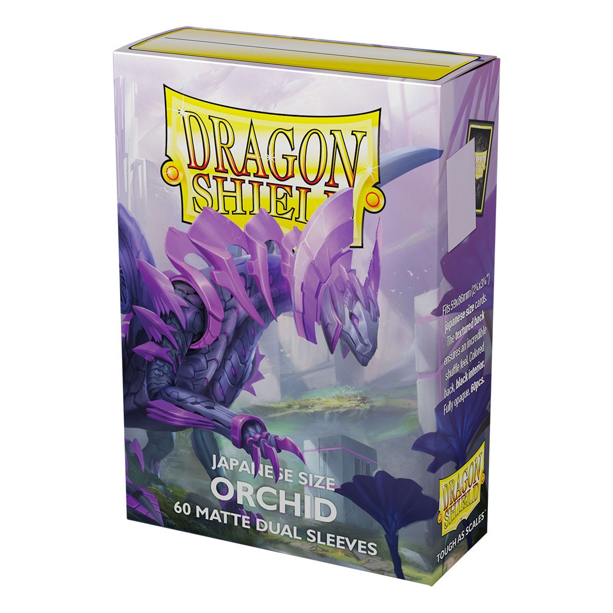 Dragon Shield: Japanese Size 60ct Sleeves - Orchid (Dual Matte) | Total Play
