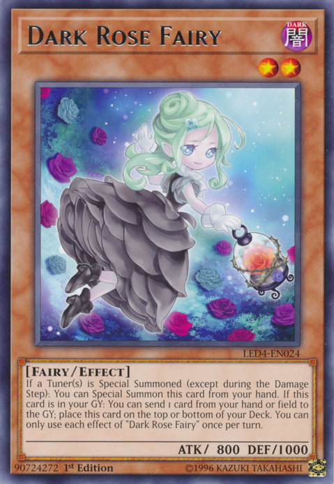 Dark Rose Fairy [LED4-EN024] Rare | Total Play