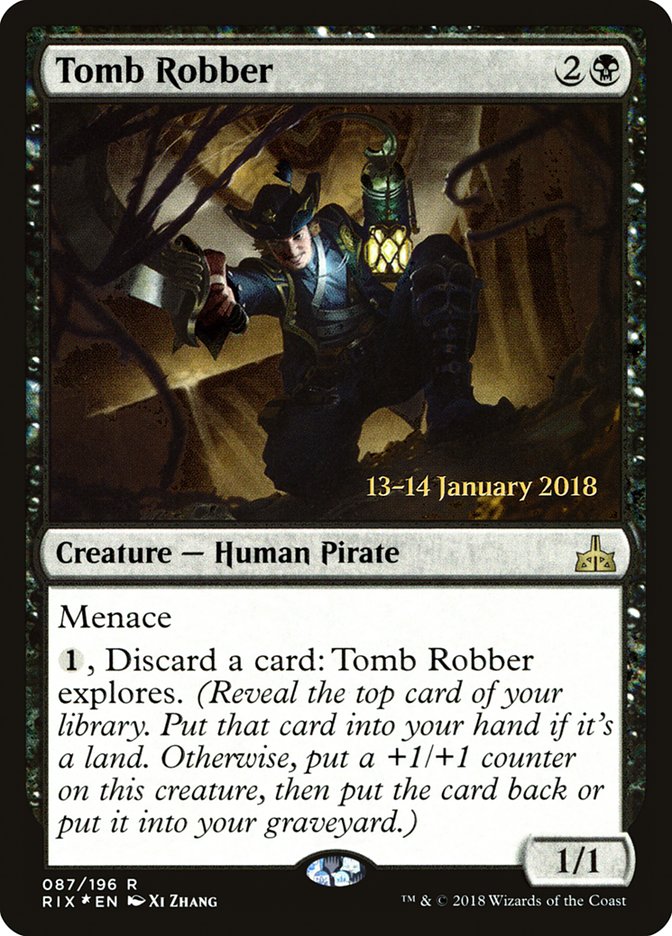 Tomb Robber [Rivals of Ixalan Prerelease Promos] | Total Play