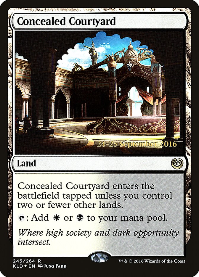 Concealed Courtyard [Kaladesh Prerelease Promos] | Total Play