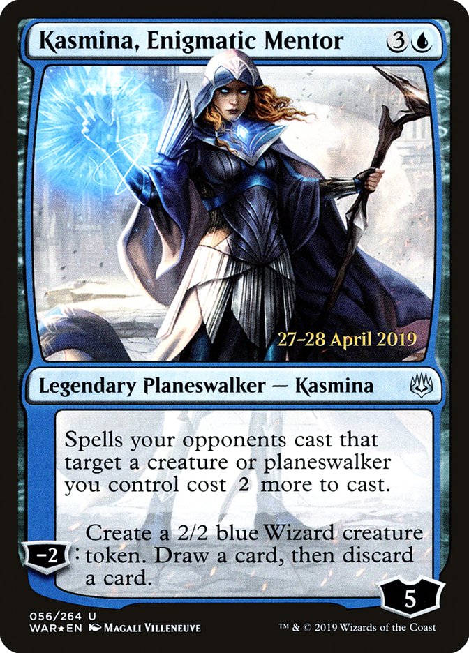 Kasmina, Enigmatic Mentor [War of the Spark Prerelease Promos] | Total Play