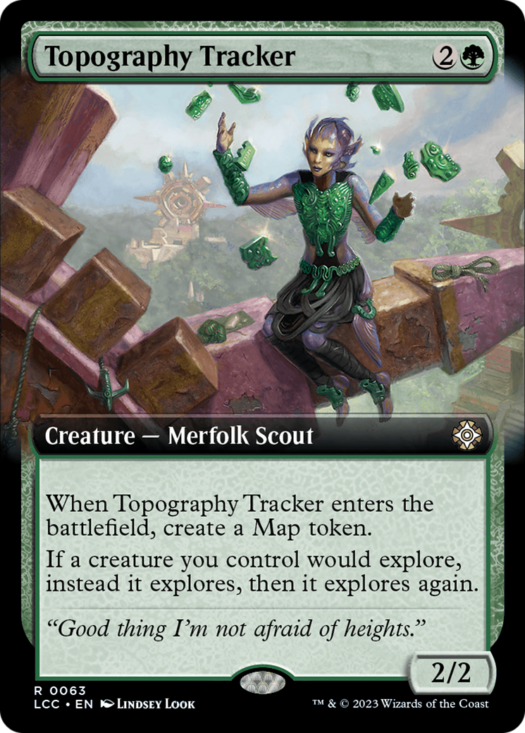 Topography Tracker (Extended Art) [The Lost Caverns of Ixalan Commander] | Total Play