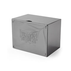 Dragon Shield: Strongbox - Silver (Gaming Box) | Total Play