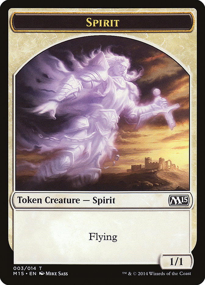 Spirit Token [Magic 2015 Tokens] | Total Play