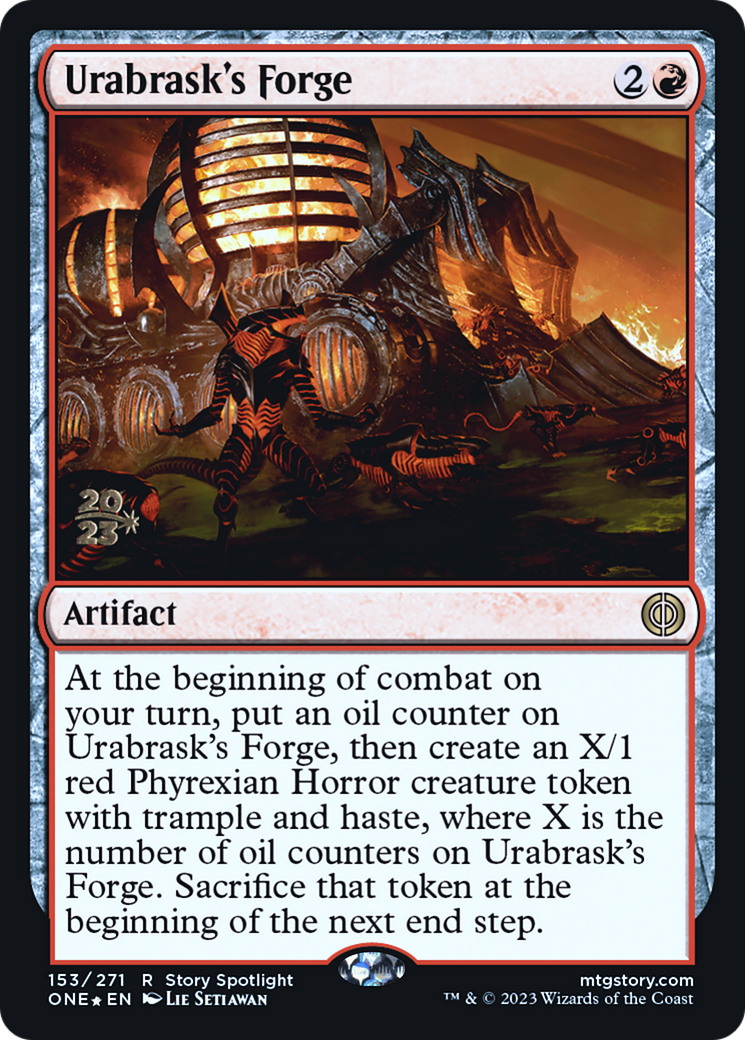 Urabrask's Forge [Phyrexia: All Will Be One Prerelease Promos] | Total Play