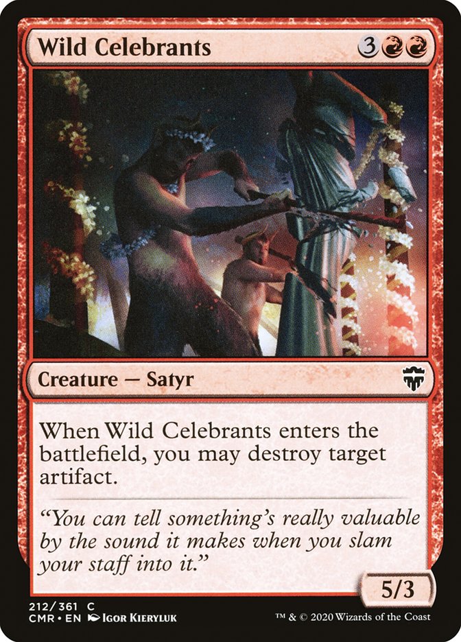 Wild Celebrants [Commander Legends] | Total Play