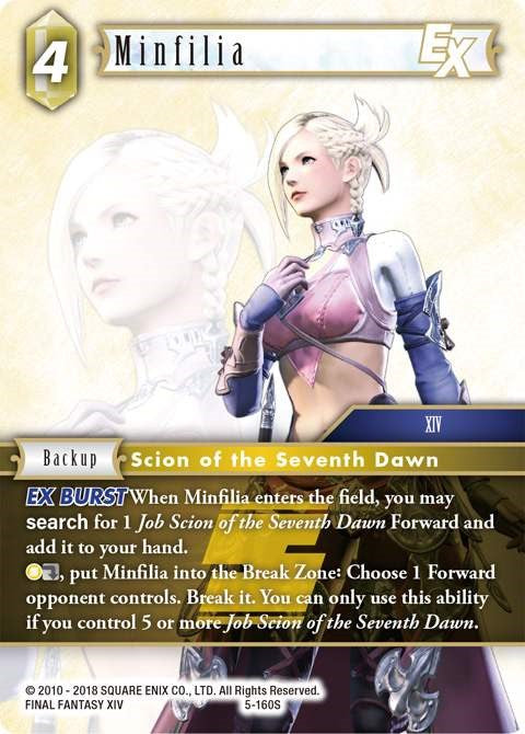 Minfilia EX [Opus V] | Total Play