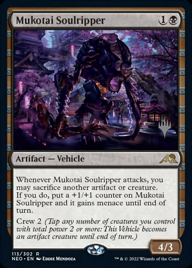 Mukotai Soulripper (Promo Pack) [Kamigawa: Neon Dynasty Promos] | Total Play