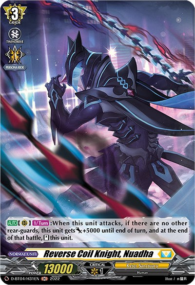 Reverse Coil Knight, Nuadha (D-BT04/H31EN) [Awakening of Chakrabarthi] | Total Play