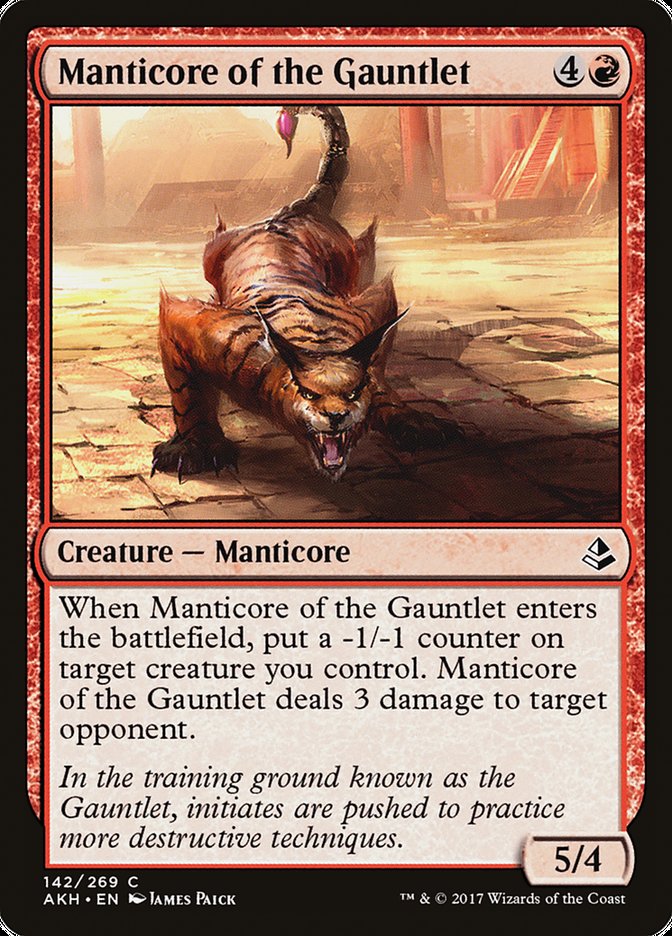 Manticore of the Gauntlet [Amonkhet] | Total Play