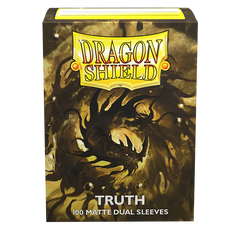 Dragon Shield: Standard 100ct Art Sleeves - Truth (Dual Matte) | Total Play