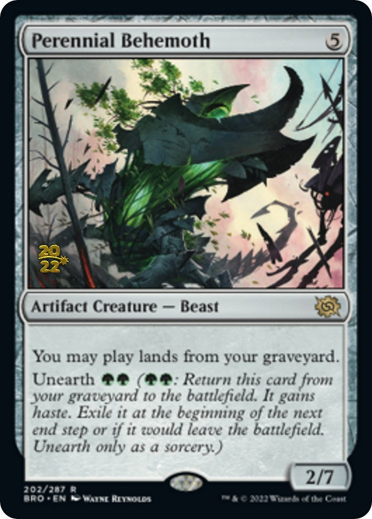 Perennial Behemoth [The Brothers' War Prerelease Promos] | Total Play