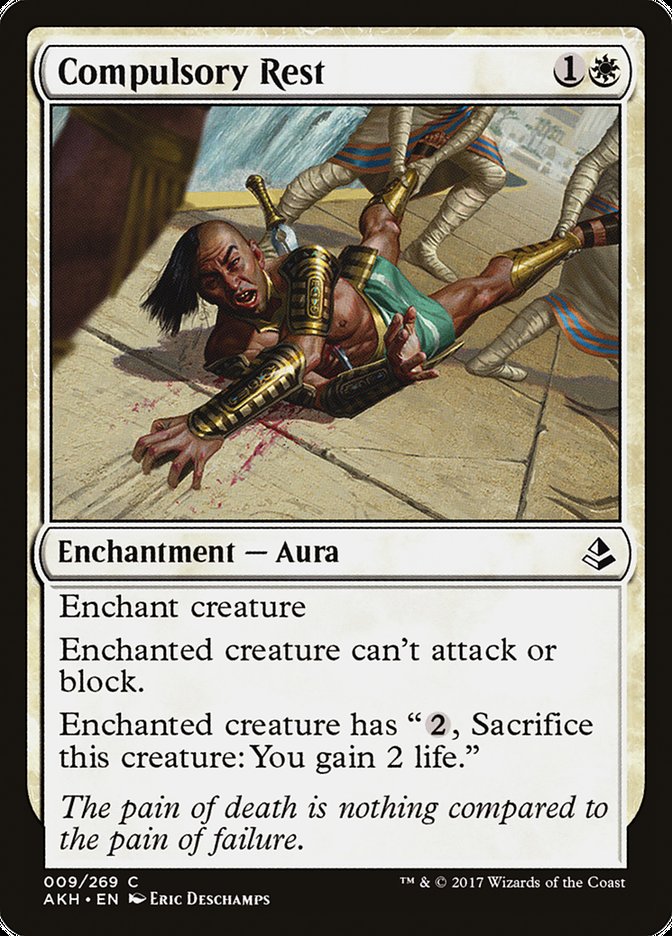 Compulsory Rest [Amonkhet] | Total Play