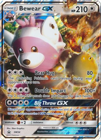 Bewear GX (SM34) (Jumbo Card) [Sun & Moon: Black Star Promos] | Total Play