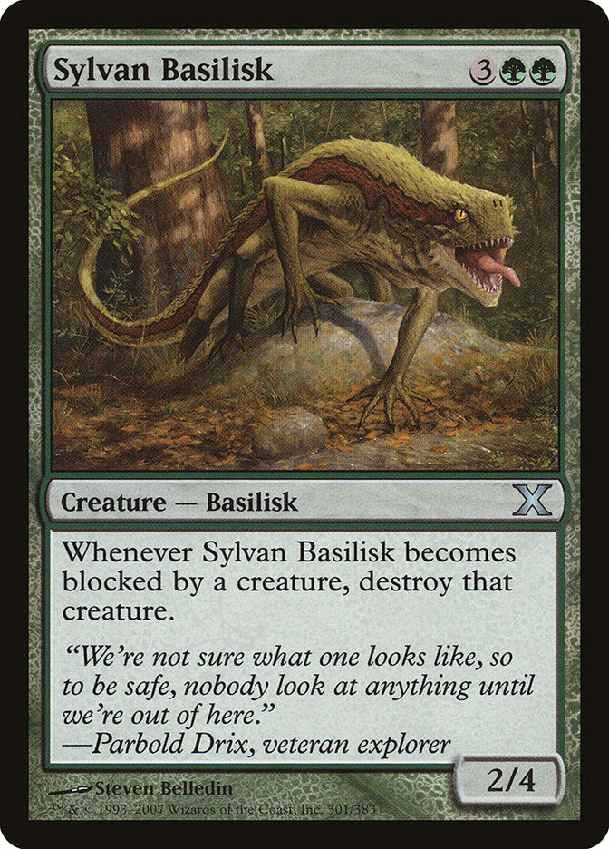 Sylvan Basilisk [Tenth Edition] | Total Play