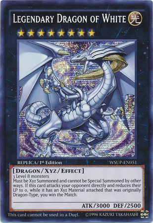 Legendary Dragon of White [WSUP-EN051] Secret Rare | Total Play