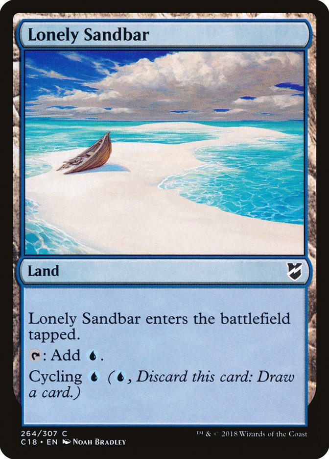 Lonely Sandbar [Commander 2018] | Total Play