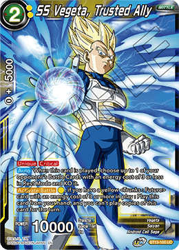 SS Vegeta, Trusted Ally (Uncommon) (BT13-100) [Supreme Rivalry] | Total Play