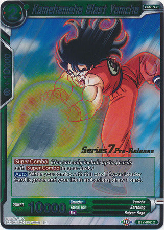 Kamehameha Blast Yamcha (BT7-062_PR) [Assault of the Saiyans Prerelease Promos] | Total Play