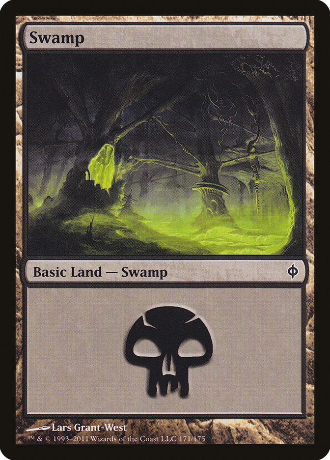 Swamp (171) [New Phyrexia] | Total Play
