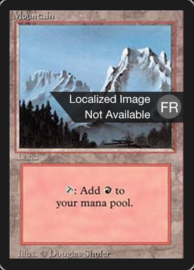 Mountain (B) [Foreign Black Border] | Total Play